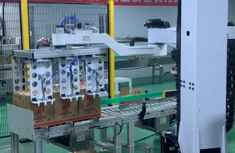 碼垛機(jī)在食品行業(yè)實(shí)現(xiàn)無(wú)人工廠落地